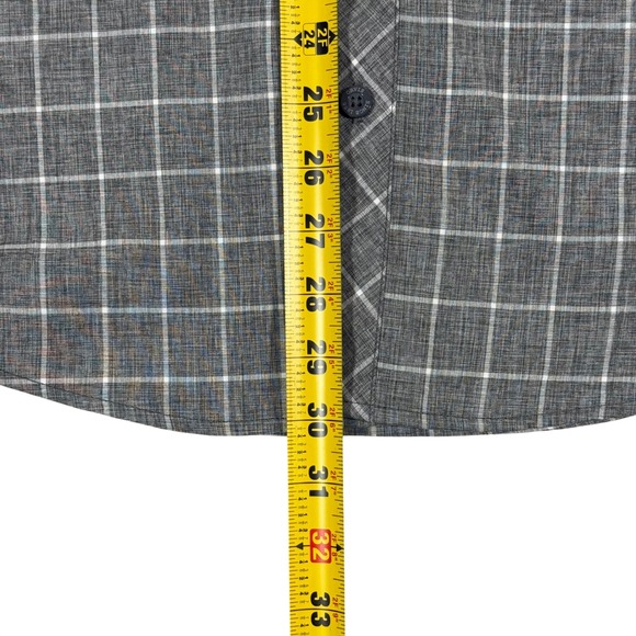 Orvis Mens Large Windowpane Check Short Sleeve Button Down Fishing Shirt NEW - Picture 8 of 9